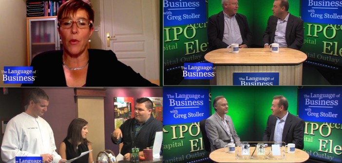 2 minute highlight reel for Language of Business TV show