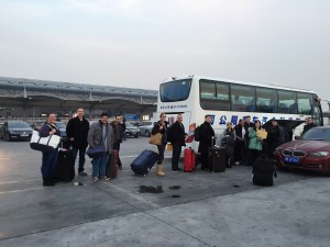 Beijing arrival. China Google dispute.