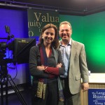 Blyth Lord and Darby Hobbs in TV studio: Non-profit and Socially Responsible Entrepreneurship