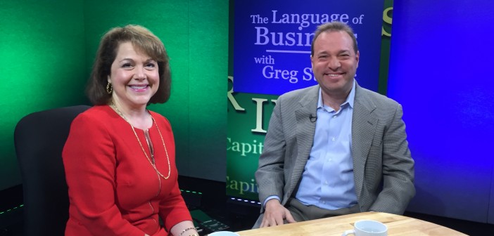 Blyth Lord and Darby Hobbs in TV studio: Non-profit and Socially Responsible Entrepreneurship