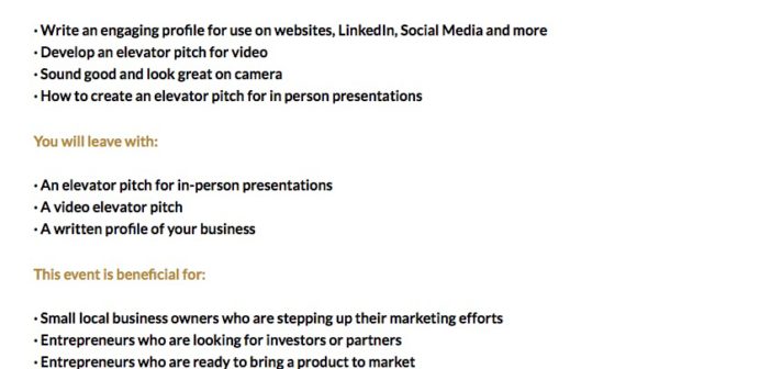 The Perfect Pitch (1/14): Register NOW